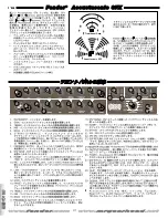 Preview for 16 page of Fender Acoustasonic SFX Operating Instructions Manual