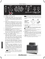 Предварительный просмотр 22 страницы Fender ACOUSTASONIC ULTRALIGHT Owner'S Manual