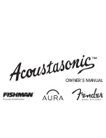 Fender ACOUSTASONIC Owner'S Manual preview