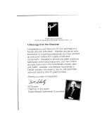 Preview for 2 page of Fender ACOUSTIC INSTRUMENTS Manual