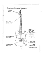 Preview for 5 page of Fender American Standard Telecaster User Manual