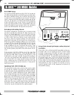 Preview for 18 page of Fender Amp B-DEC 30 Owner'S Manual