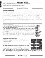 Preview for 4 page of Fender Bass Speaker Cabnets Owner'S Manual