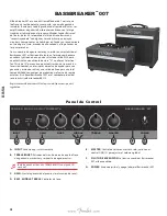 Preview for 4 page of Fender BASSBREAKER 007 Owner'S Manual