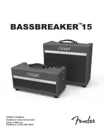 Fender Bassbreaker 15 Owner'S Manual preview