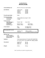 Preview for 3 page of Fender Bassman 200 Service Manual