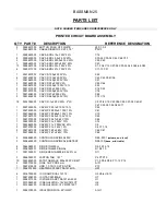 Preview for 4 page of Fender Bassman 25 Service Manual