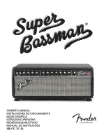 Preview for 1 page of Fender Bassman 300 Owner'S Manual