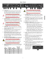 Preview for 3 page of Fender Bassman 300 Owner'S Manual