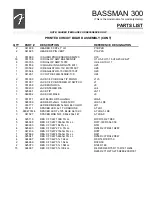 Preview for 8 page of Fender Bassman 300 Service Manual