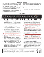 Предварительный просмотр 10 страницы Fender Bassman 500 Owner'S Manual