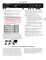 Предварительный просмотр 11 страницы Fender Bassman 500 Owner'S Manual