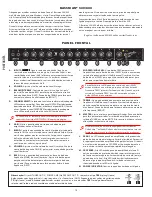 Предварительный просмотр 14 страницы Fender Bassman 500 Owner'S Manual