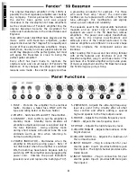 Предварительный просмотр 4 страницы Fender Bassman '59 Instruction Manual