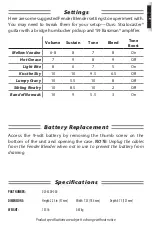 Preview for 7 page of Fender Blender Custom Owner'S Manual