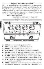 Предварительный просмотр 10 страницы Fender Blender Custom Owner'S Manual