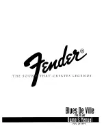 Preview for 1 page of Fender Blues De Ville PR 247 Manual