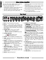 Предварительный просмотр 6 страницы Fender Blues Deluxe Reissue User Manual