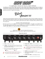 Preview for 8 page of Fender Blues-Junior III Owner'S Manual