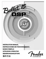 Предварительный просмотр 1 страницы Fender Bullet 15 DSP Instruction Manual