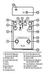 Предварительный просмотр 2 страницы Fender COMPUGILIST Manual