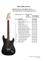 Fender CY Specification preview