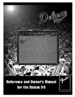 Fender Deluxe 90 Reference And Owner'S Manual предпросмотр