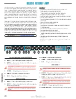 Preview for 26 page of Fender Deluxe Reverb-AMP Owner'S Manual