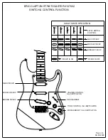 Preview for 4 page of Fender ERIC CLAPTON STRATOCASTER 0107602 User Manual