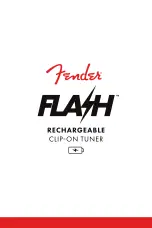 Fender FLASH Quick Start Manual preview