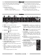 Предварительный просмотр 14 страницы Fender FM25DSP Owner'S Manual