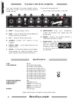 Preview for 6 page of Fender Frontman 10G Owner'S Manual