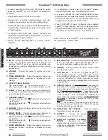 Предварительный просмотр 10 страницы Fender Frontman 212R Operating Instructions Manual