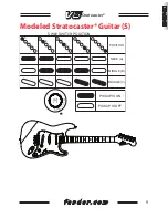 Preview for 9 page of Fender Guitar User Manual