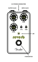 Preview for 3 page of Fender HAMMERTONE REVERB Owner'S Manual