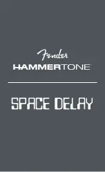 Fender HAMMERTONE SPACE DELAY Quick Start Manual preview