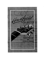 Предварительный просмотр 1 страницы Fender HEARTFIELD - FOR GUITARS AND BASSES Manual