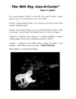 Preview for 2 page of Fender Jazz-A-Caster User Manual