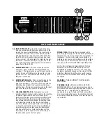 Preview for 5 page of Fender KXR 200 Owner'S Manual