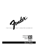 Fender KXR 60 Owner'S Manual preview