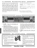 Preview for 14 page of Fender MB-1200 Owner'S Manual