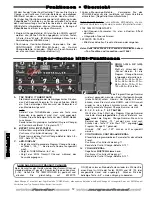 Предварительный просмотр 12 страницы Fender Music Pedal Instruction Manual