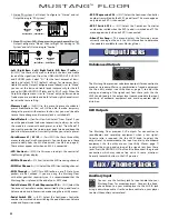 Preview for 8 page of Fender MUSTANG FLOOR Advanced Owner'S Manual