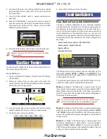 Preview for 5 page of Fender MUSTANG I/II Owner'S Manual