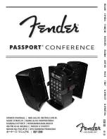 Fender Passport Conference Owner'S Manual preview