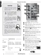 Предварительный просмотр 6 страницы Fender Passport Executive PR 692 Owner'S Manual