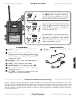 Предварительный просмотр 15 страницы Fender Passport Executive PR 692 Owner'S Manual