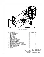 Предварительный просмотр 46 страницы Fender PASSPORT PD-150 PLUS Service Manual