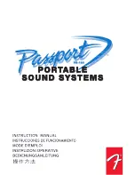 Fender Passport PD-150 Instruction Manual предпросмотр