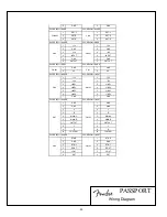 Предварительный просмотр 25 страницы Fender PASSPORT Schematic Diagram